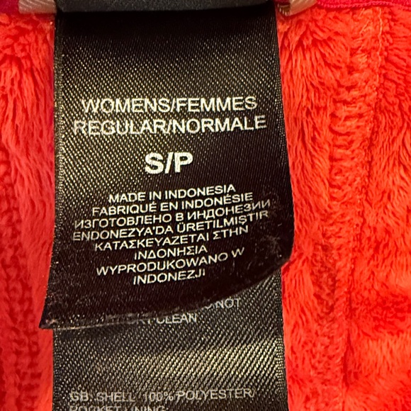 The North Face Vibrant Coral Fleece Jacket - size small - Picture 3 of 6